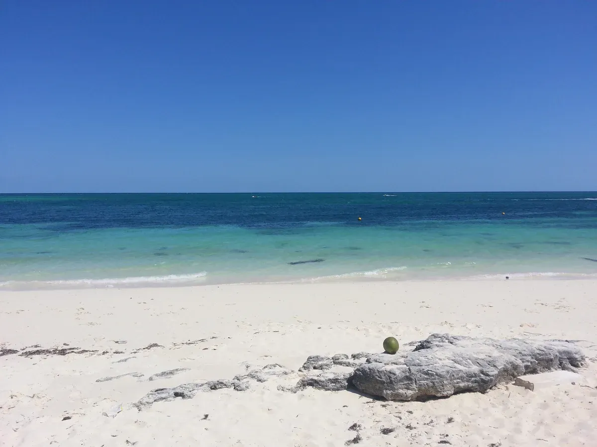 Port Lucaya beach on Grand Bahama island, the island home of Celebration Key